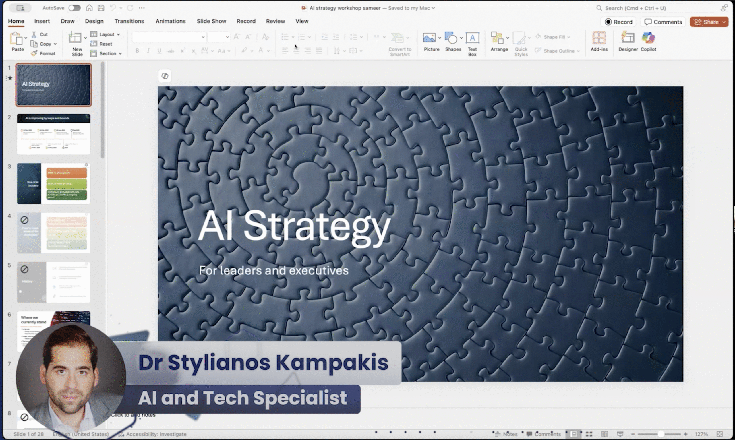 Stylianos Kampakis – May 2025 Networking Event Speaker